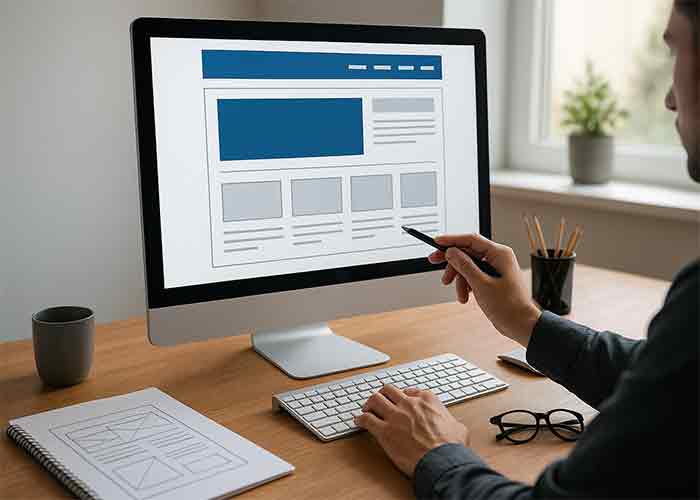 فرآیند سفارش طراحی سایت