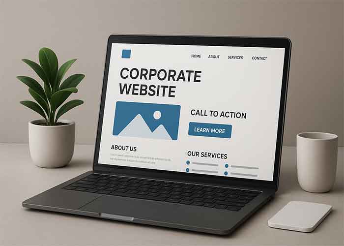 ویژگی مهم سایت شرکتی